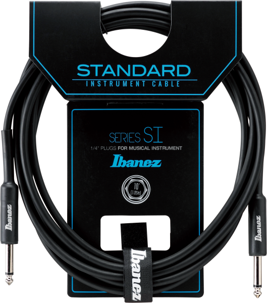 Ibanez SI10 Guitar Cable 3,05 M - Black